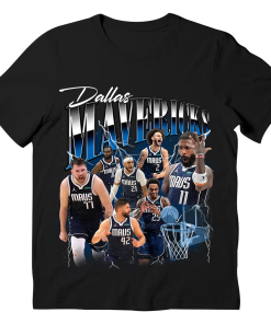 Dallas Basketball Shirt Luka Doncic Kyrie Irving…