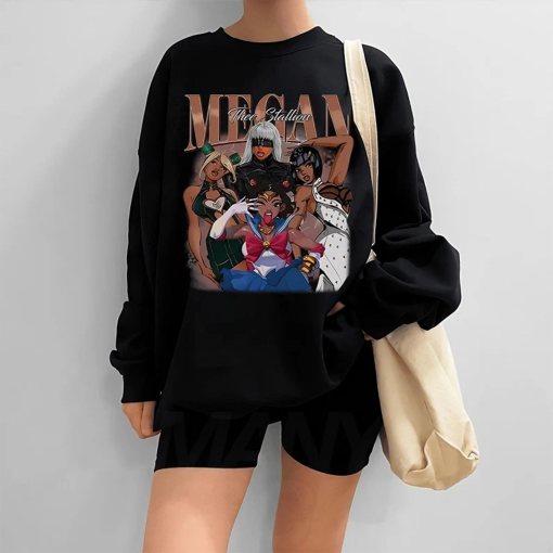 Megan Cosplays Art Shirt, Limited Megan Thee Stallion Shirt, Vintage Megan Thee Stallion 90s Shirt, Rapper Megan Thee Stallion Shirt