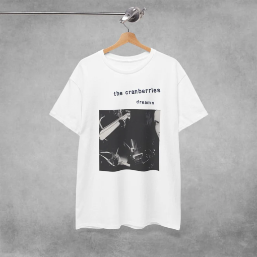 The Cranberries Unisex T-Shirt – Dreams – Alternative Band Merch for Gift – Indie Band Graphic Tee – Cranberries Concert Tour Shirt