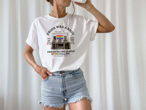 The First Pride Was a Riot, Queer Riot, Queer Liberation, Queer Punk, Queer Owned Shop, Be Gay Do Crime, Subtle Pride Shirt