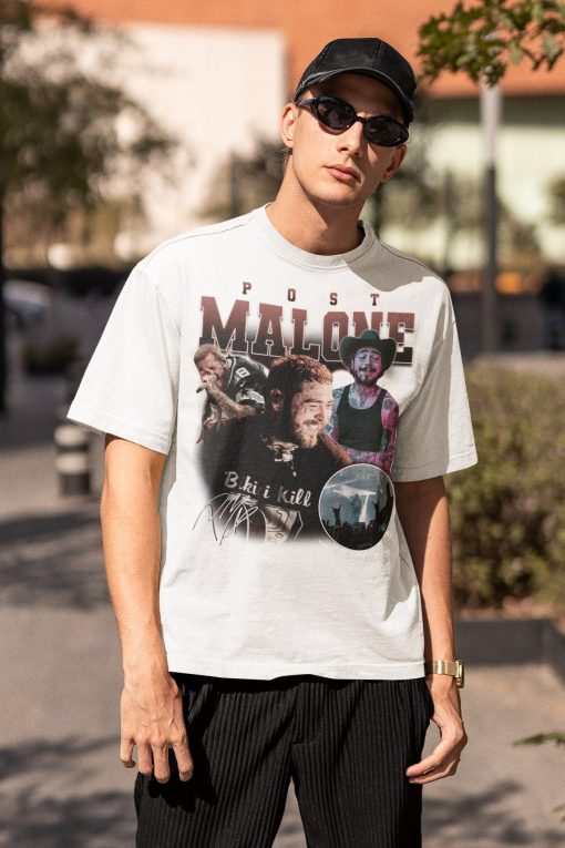 Limited Vintage Post Malone T-Shirt, Post Malone Unisex T-Shirt, Post Malone Shirt, Graphic Tee, Oversized Shirt, Gift For Fan Women and Man