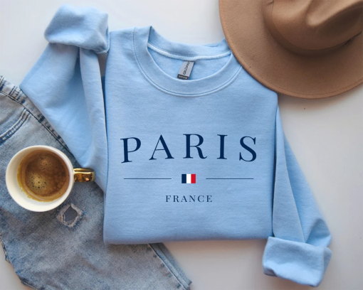 Paris France Sweatshirt, Paris Sweater, Paris Lover Gift, Souvenir Sweater, French Gift, Paris Trip Sweatshirt, Paris Vacation Sweatshirt