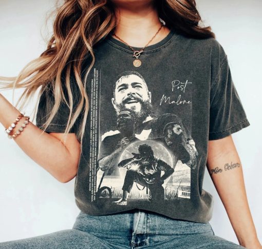 Posty Music Shirt Gift for Friend, Vintage Posty Graphic Tee, Retro Posty Shirt, Posty Rap Shirt, Comfort Colors Posty Shirt, Posty Fan Tee