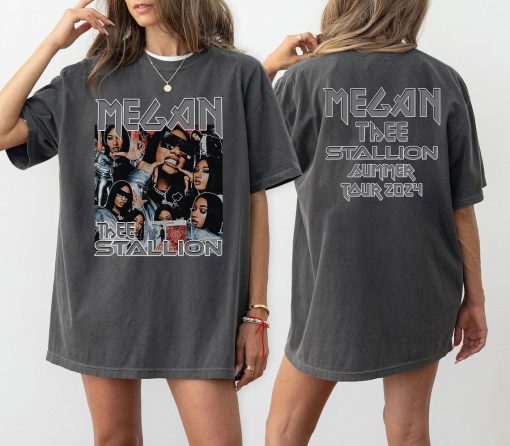 Vintage Megan Thee Stallion Shirt, Vintage Megan Thee Stallion 90s 2 Sides Shirt, Rapper Megan Thee Stallion Bootleg Shirt,Retro Megan Shirt