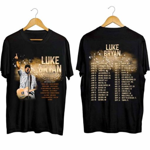 2 Sided Luke Bryan – Mind Of A Country Boy Tour 2024 Unisex Shirts, Luke Bryan 2024 Concert Shirt, Luke Bryan Fan Shirt, Gift For Fan