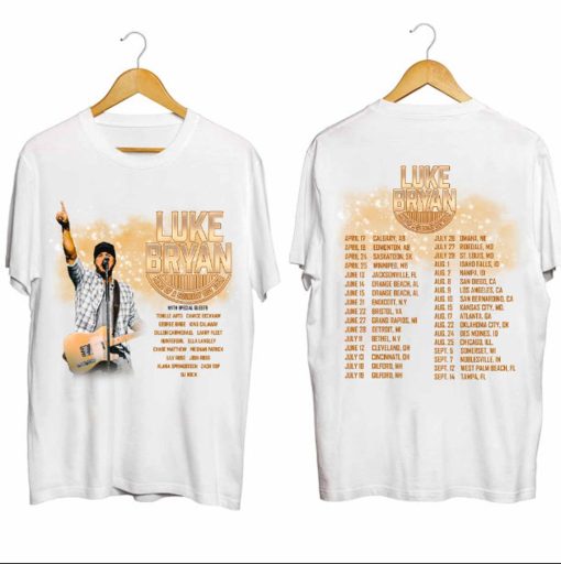 2 Sided Luke Bryan – Mind Of A Country Boy Tour 2024 Unisex Shirts, Luke Bryan 2024 Concert Shirt, Luke Bryan Fan Shirt, Gift For Fan