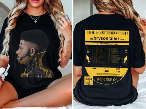 Bryson Tiller Shirt, Bryson Tiller 2024 Tour Shirt, The Bryson Tiller 2024 Concert Shirt For Fan