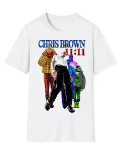 Chris Brown Shirt, Chris Brown 11:11 Tour…