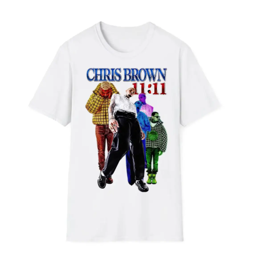 Chris Brown Shirt, Chris Brown 11:11 Tour 2024 Shirt, Chris Brown Breezy Shirt, 11 11 Vintage Shirt, Chris Brown 11 11 Tour Tee