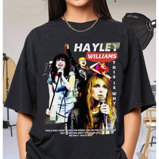 Limited Hayley Williams Vintage T-Shirt, Gift For Women and Man Unisex T-Shirt, Bootleg Vintage Shirt, Retro Hayley T-shirt, Hayley Williams