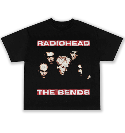 Radiohead Tee, Radiohead The Bends Album Tee, Band Tee, Gift For Woman and Man Unisex T-Shirt