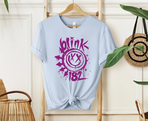 Blink 182 Shirt, Vintage Band Shirt, Smile Face Shirt, Vintage Smile Tee, Blink 182 Band Tee, Vintage Style, Blink 182 Rock Shirt