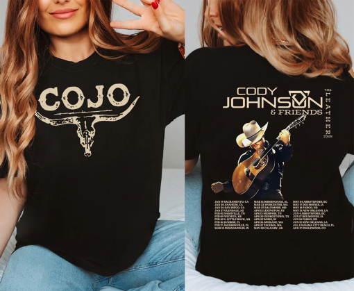 Cody Johnsson Tour 2024 Shirt, Cody Johnsson Concert 2024, Cojo Country Music Shirt, Cody Johnsson T-Shirt, Cody Music Tour 2024 Shirt