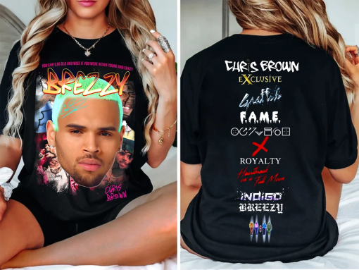 Chris Brown Shirt, Chris Brown 11:11 Tour 2024 Shirt, Chris Brown Breezy Shirt, 11 11 Vintage Shirt, Chris Brown 11 11 Tour Tee