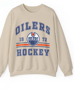 Vintage 90s Edmonton Oilers Shirt, Crewneck Edmonton…