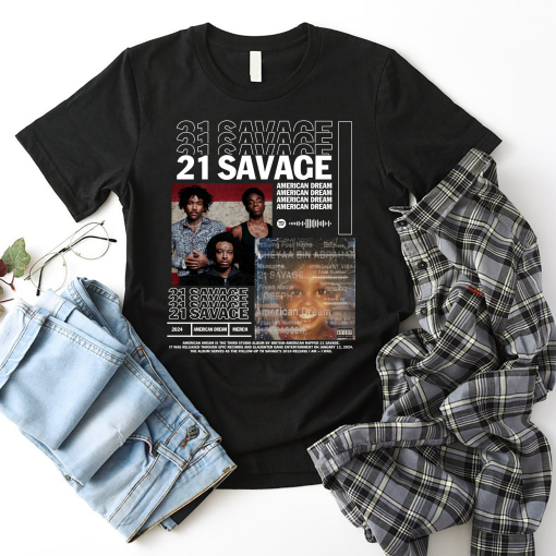 21 Savage Album Shirt, American Dream Album shirt