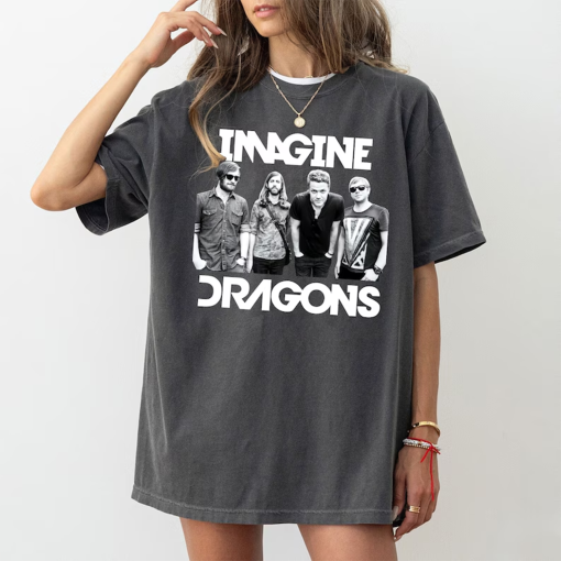 Vintage Imagine Dragons Music Band Shirt, Imagine Dragons Member T-Shirt, Imagine Dragons 2024 Tour Merch Shirt, Shirt For Fan