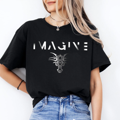 Vintage Imagine Dragons Fade Style Shirt, Imagine Dragons T-Shirt, Imagine Dragons 2024 Tour Merch Shirt, Shirt For Fan