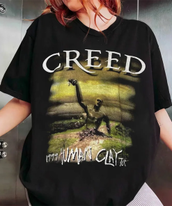 Creed band Human Clay 1999 Tour Shirt,…