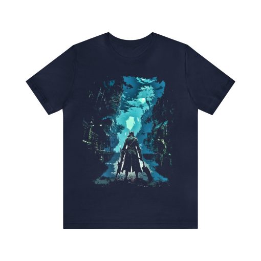 The Hunt is On in Yharnam Unisex Graphic Tee