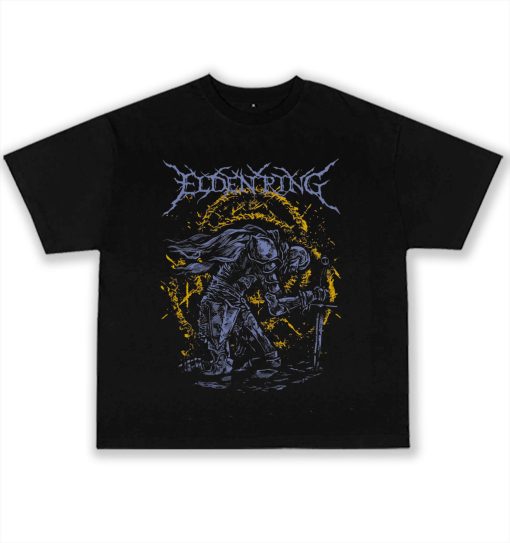 Elden Ring Unisex Tarnished T-shirt, Elden t-shirt, The Warrior Graphic Hoodie, Tarnished Soulsborne