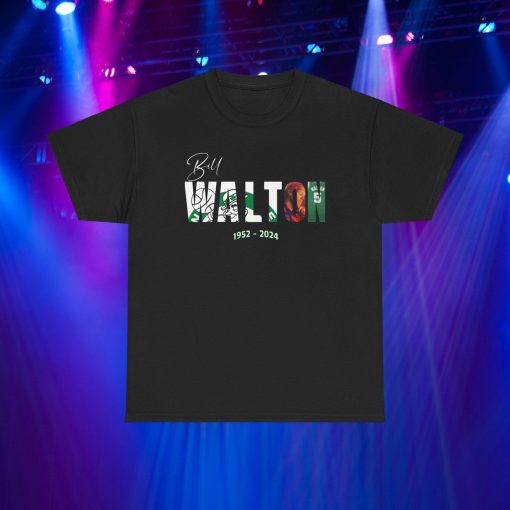 Bill Walton Memorial Shirt, 1952-2024, Celtics Shirt, RIP Bill Walton, Gift for Celtics Fan, Gift for Walton Fan