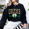 Boston Basketball Vintage Shirt, Celtics 90s Basketball Graphic Tee, Retro For Women And Men Basketball Fan