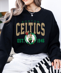 Vintage Boston Celtics 1946 Basketball Sweatshirt from…