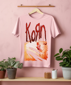 Korn Metal grunge band t-shirt vintage band…