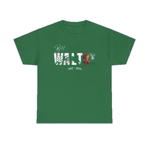 Bill Walton Memorial Shirt, 1952-2024, Celtics Shirt, RIP Bill Walton, Gift for Celtics Fan, Gift for Walton Fan