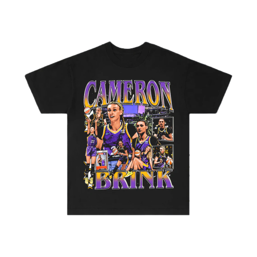 Cameron Brinks Los Angeles Women’s Basketball Sparks Streetwear T-Shirt