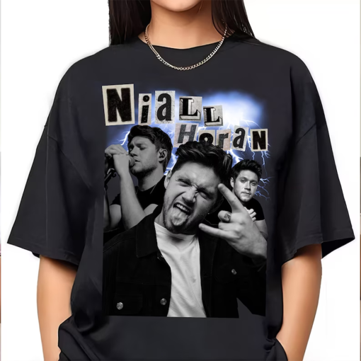 Vintage Niall Horan 90s Bootleg Shirt, Niall Horan T-Shirt, Niall Horan 2024 Tour Merrch Shirt, One Direction Shirt, Shirt For Fan