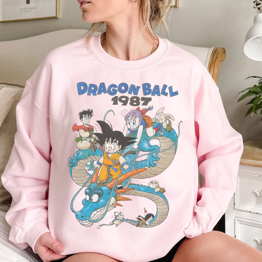 Dragon Shirt, Anime Ball Hoodie, Men’s Clothing, Dragon Super Anime Shirts, DBZ Hoodie, Cool DB Goku Sweatshirt, Anime Lovers, Y2K Anime Tee