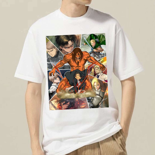 Attack On Titan 01 Shirt, Anime Gift