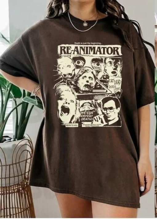 Vtg Reanimator, re-animator, herbert west Inspired shirt, Vintage Horror Reanimator Shirt