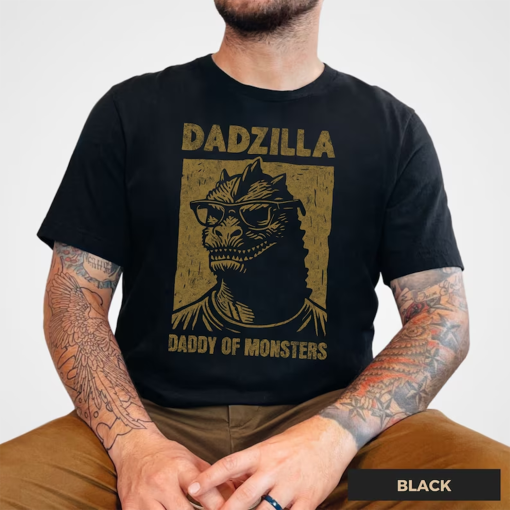 Dadzilla Daddy of Monsters Shirt, Dadzilla Shirt, Gag Gift For Dad, Dada Shirt, Presents For Dad, Father’s Day Gift