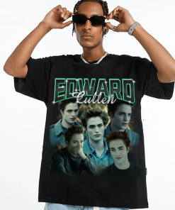 Edward Cullen Vintage Graphic 90s Tshirt, Actor…