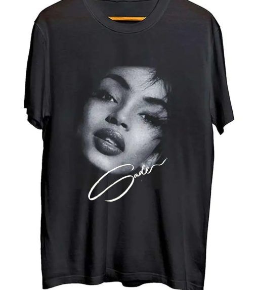 Vintage Sade Adu T-Shirt, Sade Diamond Singer Tour Concert Gift for men women unisex t-shirt