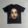 Sade Love Deluxe Fan Art Unisex T-Shirt | Exclusive Sade Album Cover Tee | Grayscale