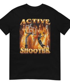 Active Shooter Basketball Adult Unisex T-Shirt