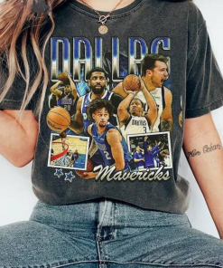 Luka Doncic Shirt, Trendy Basketball Mavericks Short…