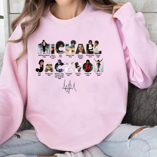 Michael Jackson Albums Unisex Shirt