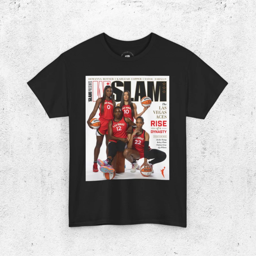 A’ja Wilson Kelsey Plum Shirt, Las Vegas Aces Magazine Cover T-Shirt, Unisex Sports Tee, Vintage Retro Basketball Streetwear, Gift For Women