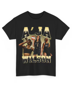 A’ja Wilson | Vintage Style Rap Tee…