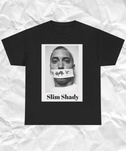 EMINEM T-Shirt, Eminem Slim Shady Graphic T-shirt,…