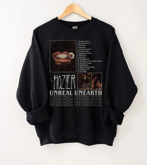 Hozier Sweatshirt, 2024 Music Concert, Hozier Tour 2024, 2024 Tour T-Shirt, Hozier Tour Shirt, Unreal Unearth Shirt, Unreal Unearth Tour, 2024 T-Shirt, Hozier T-Shirt, Hozier Sweater, Hozier World Tour, 2024 Concert Shirt, Music Shirt