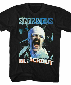 Scorpions Blackout Album Tour Shirt, Scorpions Shirt,…