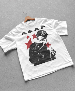 ASAP Rocky Graphic T-Shirt, ASAP, Rapper, Concert,…