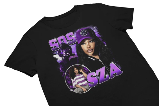 SZA GRAPHIC T-SHIRT | Rare Concert Tee Tour Merch Collectible | Sos Ctrl Beyonce Rihanna Kehlani Doja Cat Ariana Grande Drake Travis Scott