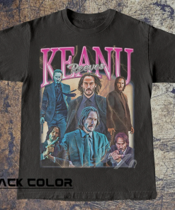 Vintage KEANU REEVES Shirt, Keanu Reeves Homage…